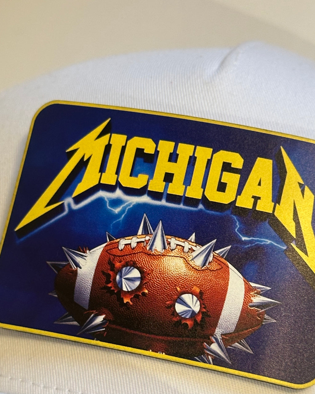 Spiked Football - Snapback Hat