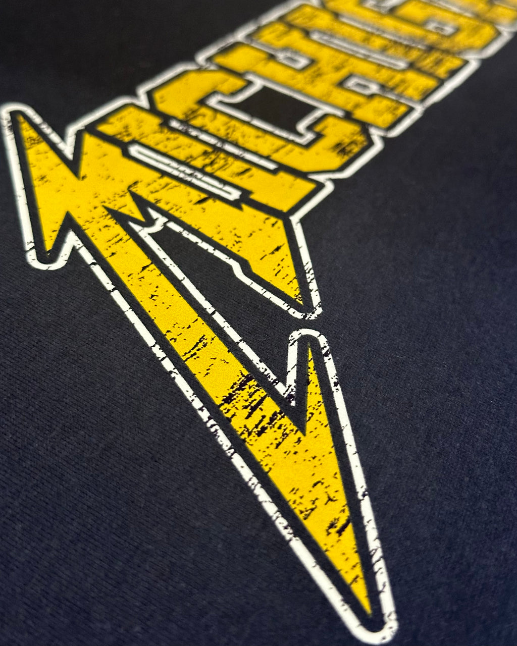 Michigan Fade to Blue - Navy Short Sleeve Shirt