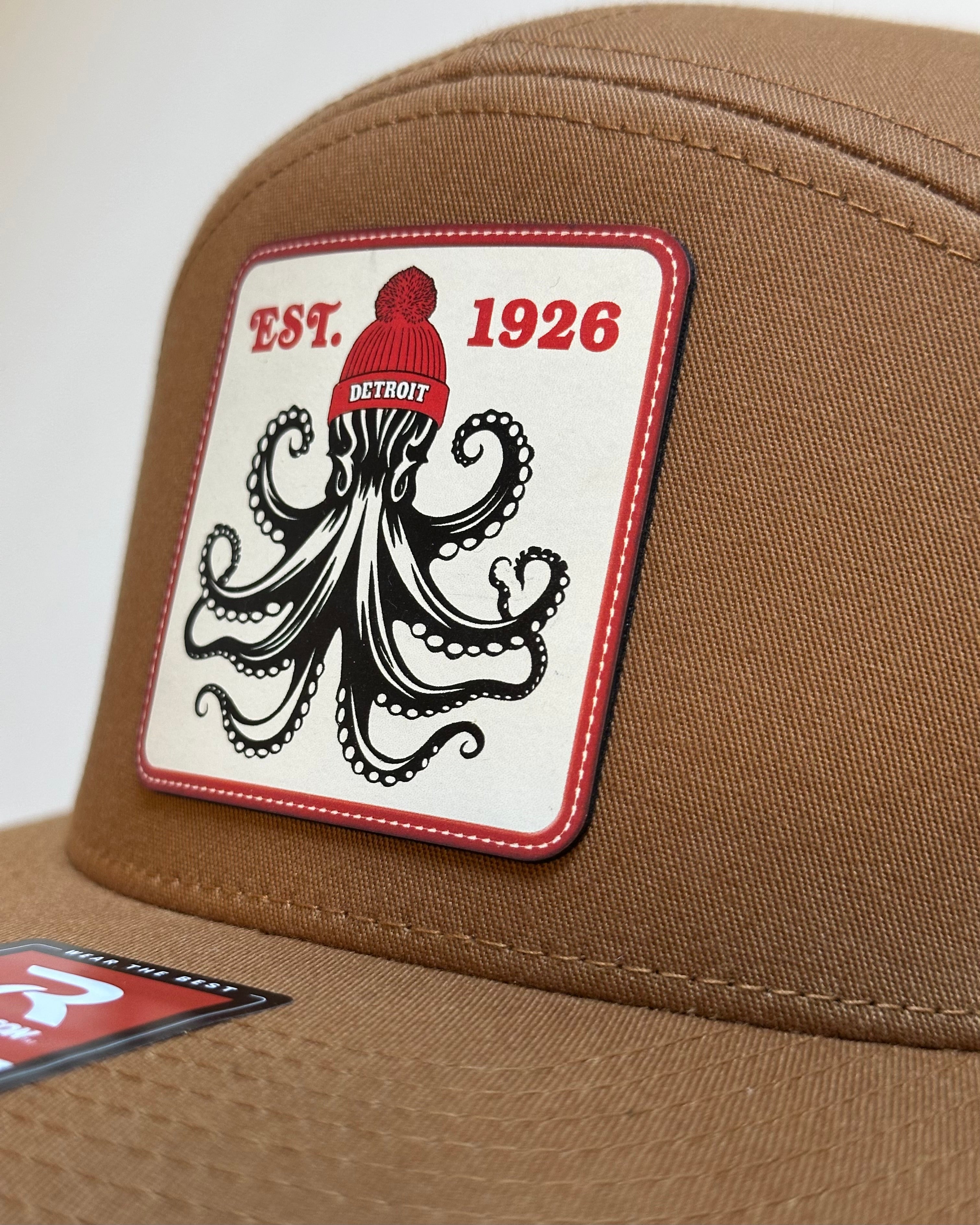 1926 Detroit Hockey Octopus - Richardson Hat