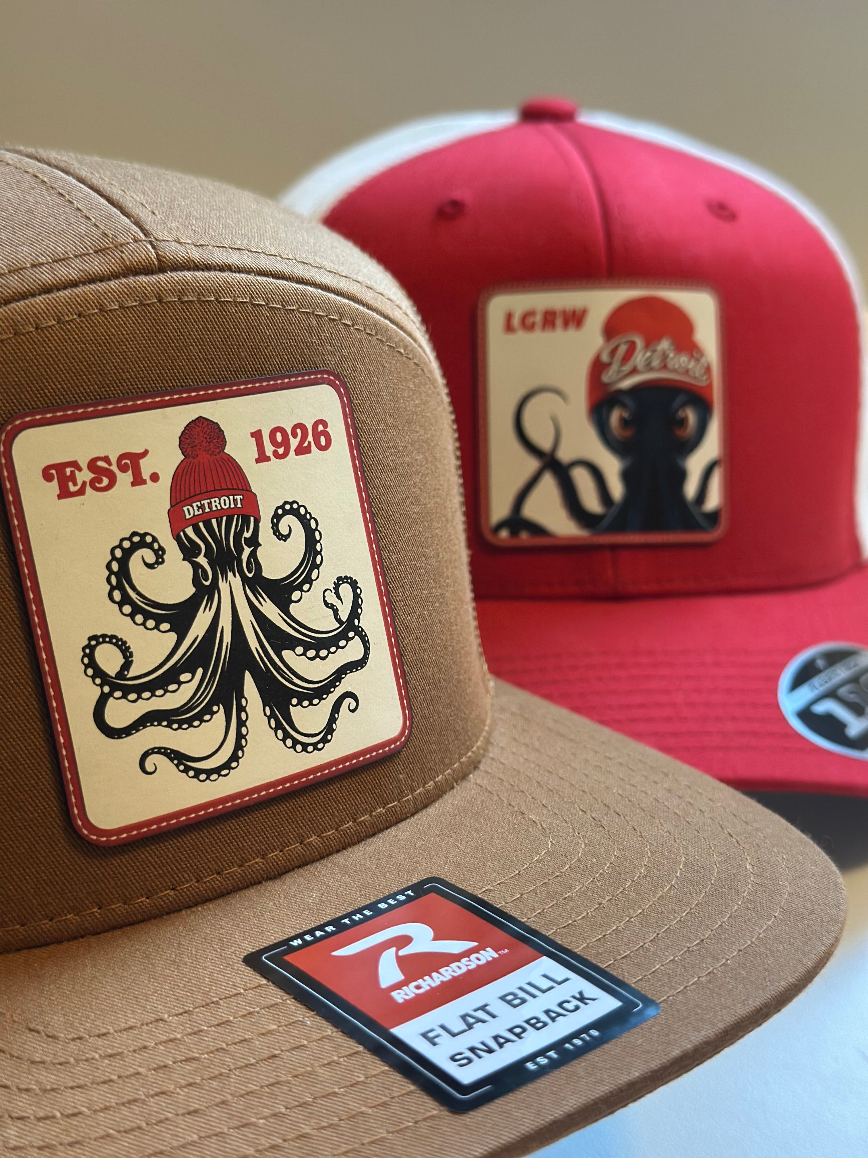 1926 Detroit Hockey Octopus - Richardson Hat