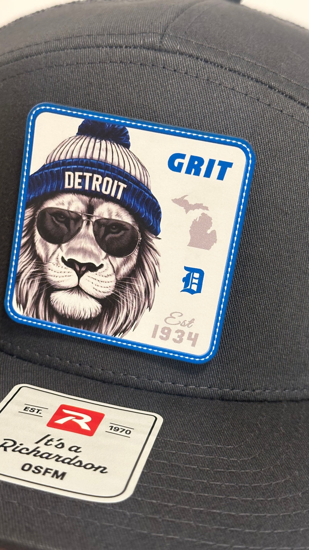 GRIT - Detroit Football - Hat