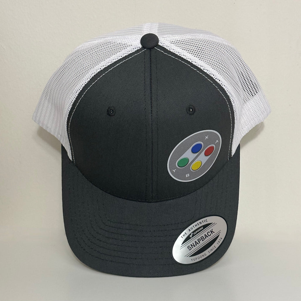 Super Famicom Trucker Hat Top View