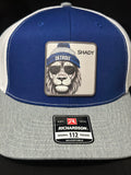 Shady Lion - Detroit Football - Royal Blue Hat