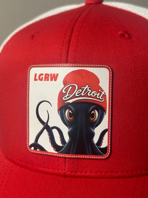 LGRW - Stanley The Octopus with Attitude - Flexfit Hat