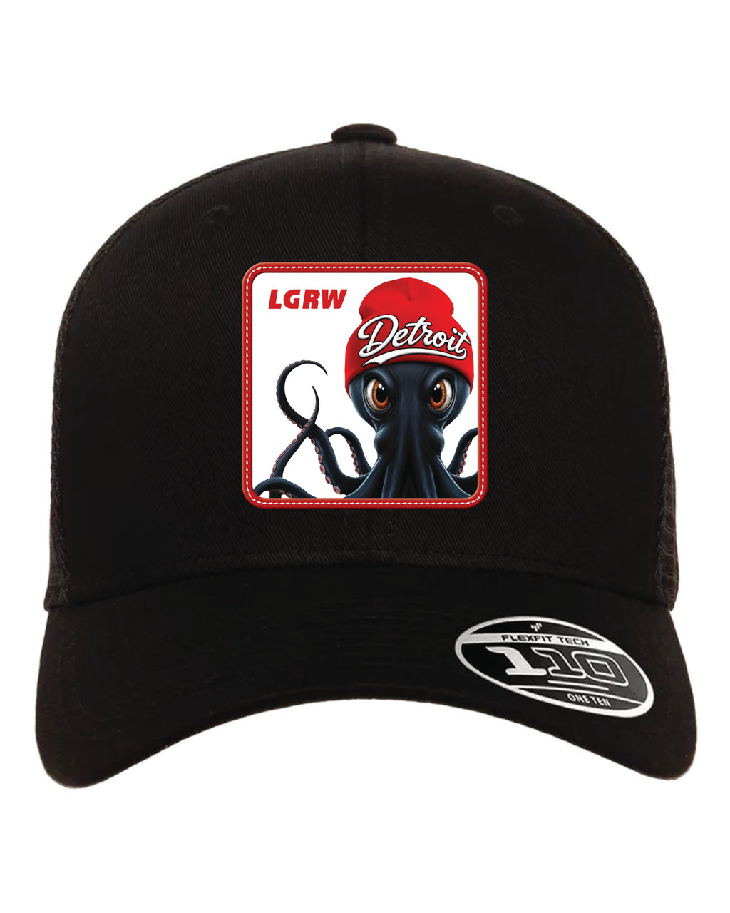 LGRW - Stanley The Octopus with Attitude - Flexfit Hat
