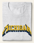 Michigan Block & Roll - Short Sleeve Ash Shirt