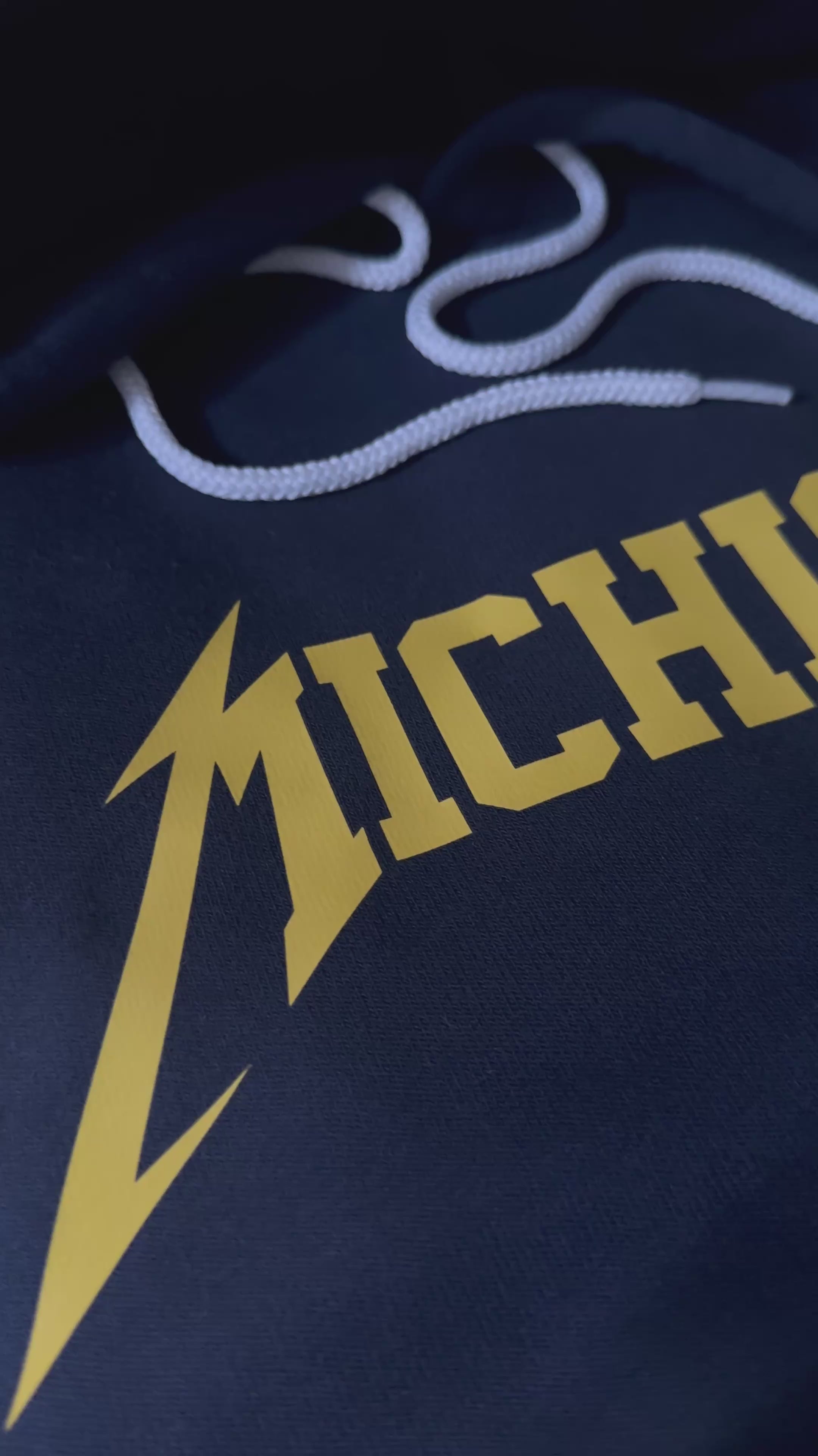 Maize and Blue Fleece Hoodie