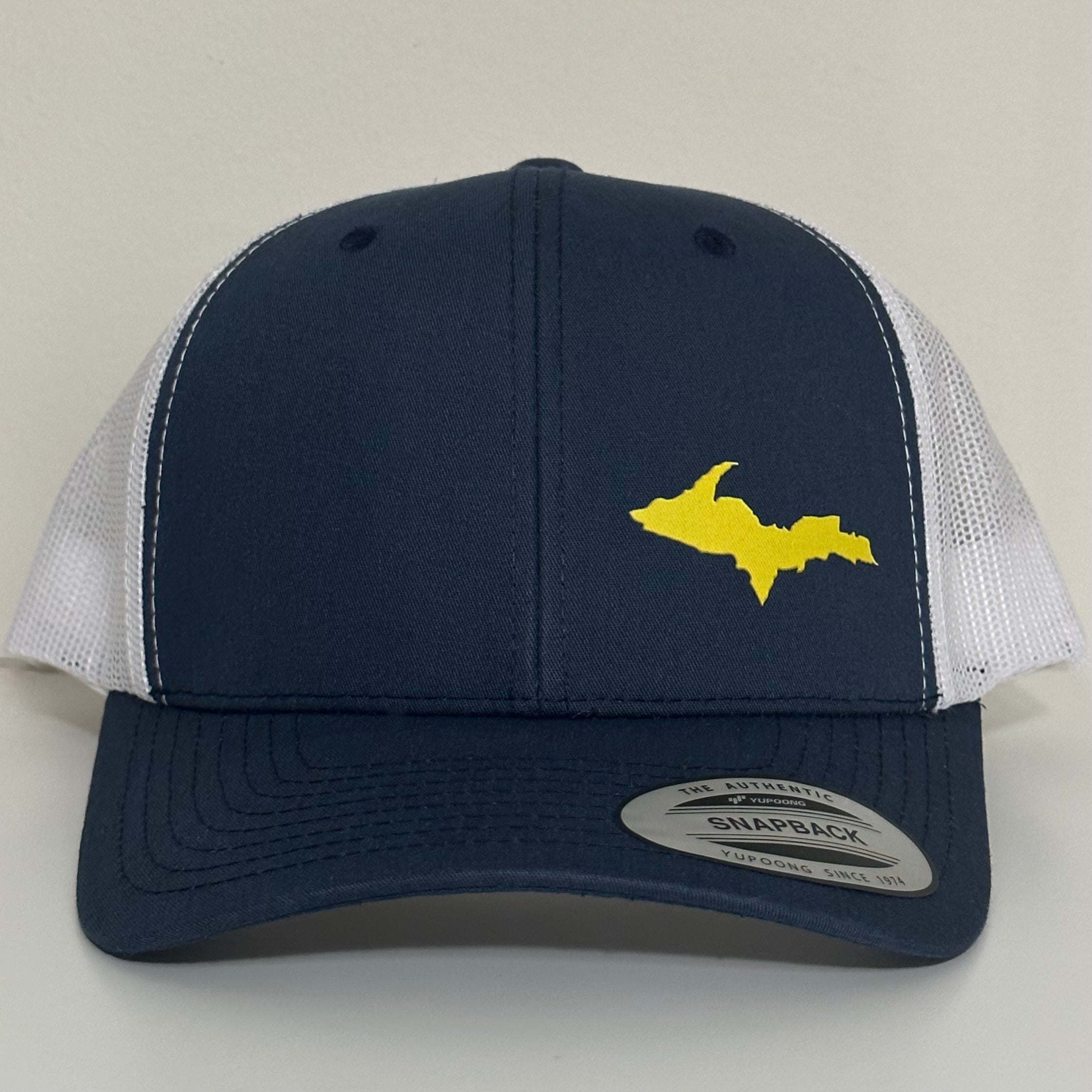 Michigan U.P. "Maize and Blue" Flexfit Trucker Hat